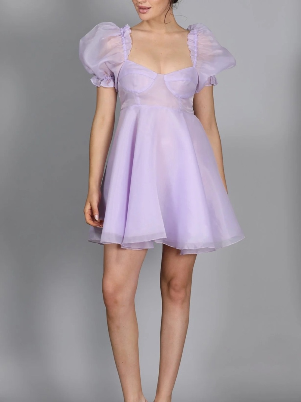 Selkie Parliament Mini dress - Purple lavender - Size Small